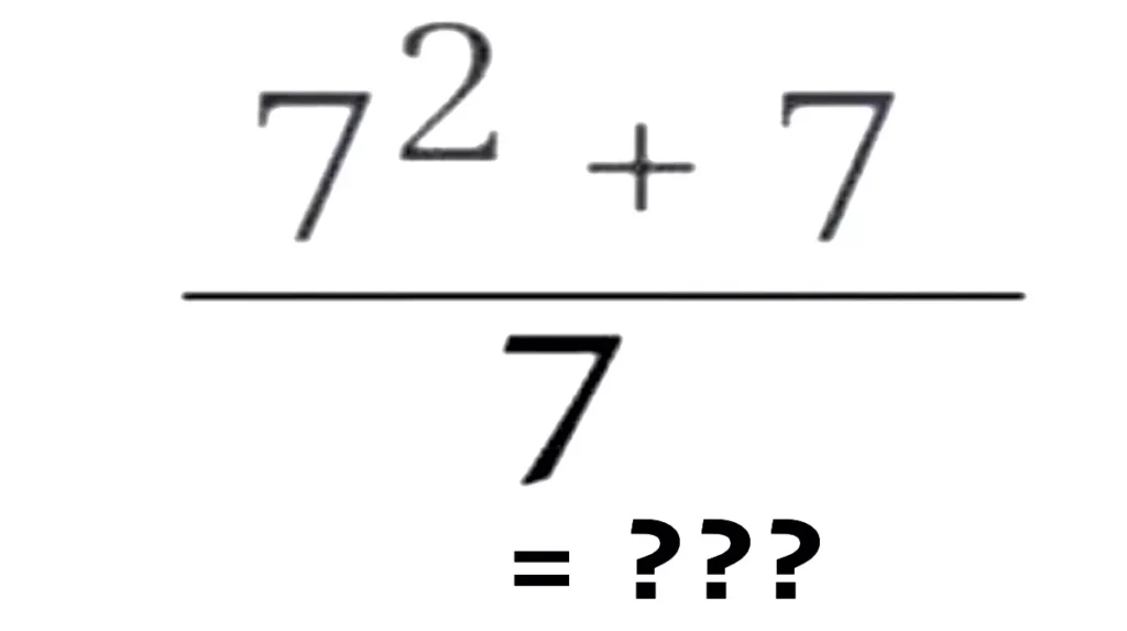 Will you be able to solve this mathematical equation quickly? Put your skills to the test and give it a try!