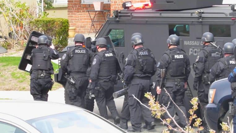 Teenager police intervention