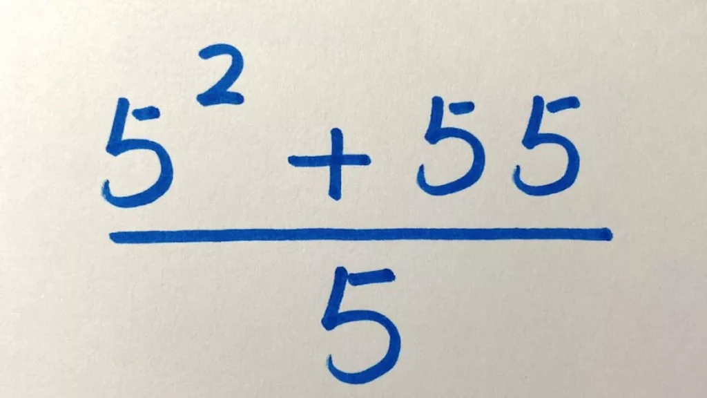 Only the best can solve this math challenge quickly, without breaking a sweat.