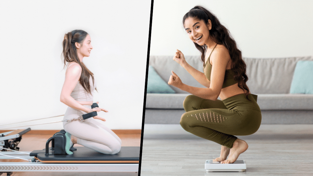 I lost 6 kilos in 6 weeks with a Pilates routine adapted to my schedule.