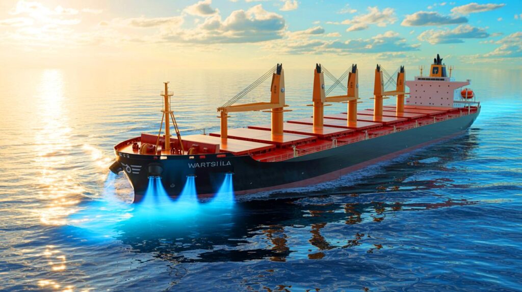 This ship consumes its own CO₂: an unprecedented technology reduces emissions by 70% directly at sea.