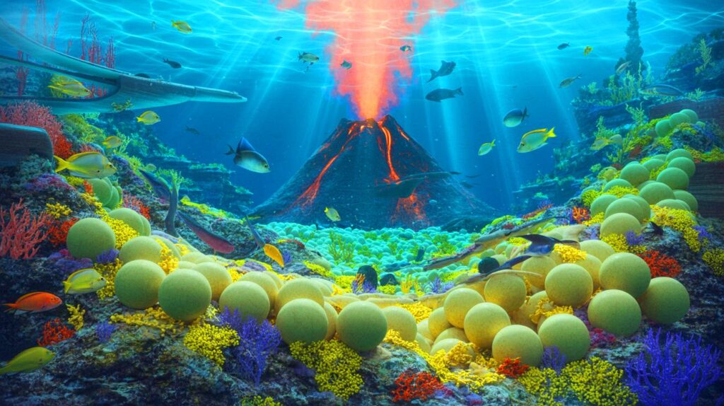 “They Are Still Alive”: Researchers Stunned to Discover Thousands of Giant Eggs Beneath an Active Underwater Volcano